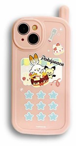 ポケットモンスター iPhoneSE(第3世代/第2世代)/8/7 対応レトロガラケー風ケース ピンク POKE-901B