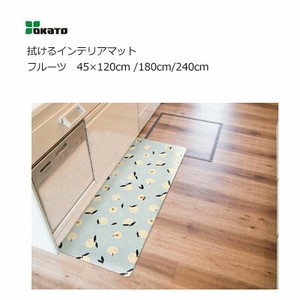 OKATO Toilet Mat Fruits 45 x 120cm 180cm