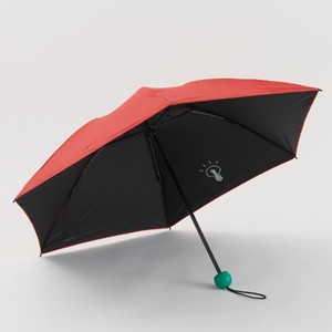 【SDギャザリング】【遮光＆遮熱】黒コーティング晴雨兼用傘　50cm e-ミニ『電球』