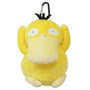 【ポーチ】ポケットモンスター カラビナ付きぬいぐるみポーチ コダック