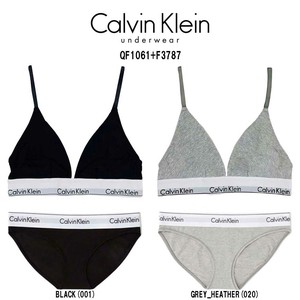 Calvin Klein(カルバンクライン)レディース ブラジャー ショーツ セット 女性用 下着 QF1061+F3787