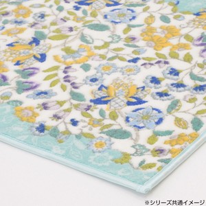 川島織物セルコン ミントン ガーデンナチュール キッチンマット 50×150cm FT1230 BG ブルーグリーン