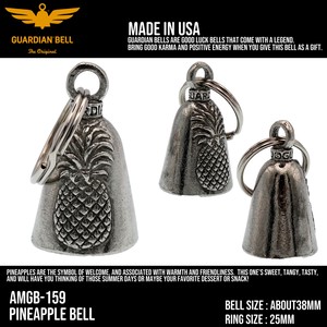Key Ring Pineapple Bell