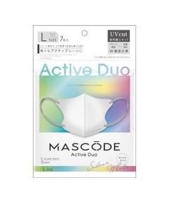 (株)サンスマイル MASCODE　マスコード3Dマスク　アクティブデュオ　Lサイズ