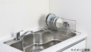 パール金属 サスティナ 18-8ステンレス製水切りカゴスリム スライド式 HB-5530