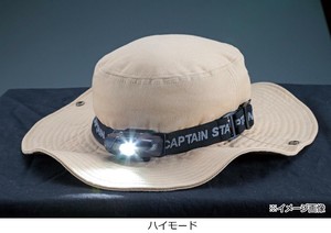 CAPTAIN STAG キャプテンスタッグ シンプルLEDヘッドライト ブラック UK-4058