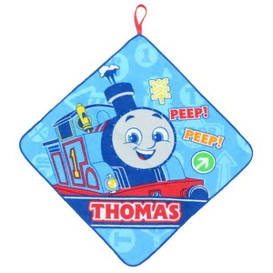 【ループタオル】きかんしゃトーマス 幼稚園ループ付きハンドタオル いざしゅっぱつだ