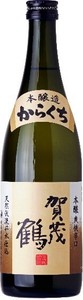 賀茂鶴　本醸造からくち720ml瓶【日本酒　広島】
