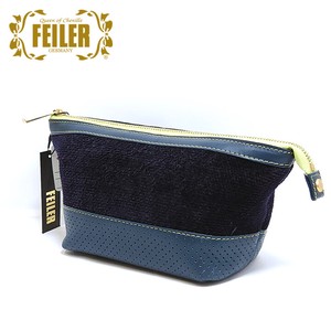 Pouch Cattle Leather Unisex Small Case Men's