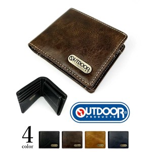 Bifold Wallet Coin Purse Pocket 4-colors