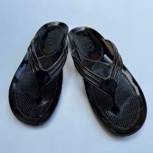 Flip Flops Clear 5-colors 10-pairs Made in Japan