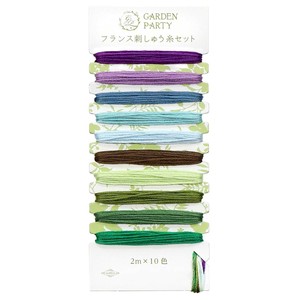オリムパス GARDEN PARTY フランス刺しゅう糸セット エレガント GP-C7