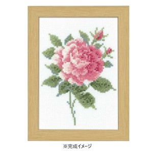 オリムパス ししゅうキット 5月ピンクローズ No.7511