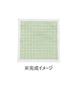 オリムパス　刺し子キット　一目刺しの花ふきん 菊の花(白)　SK-336