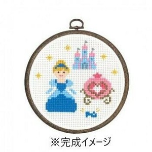 オリムパス ししゅうキット　フープ　シンデレラ 7366