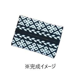 オリムパス こぎんキット　ティッシュケース(紺) 11