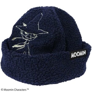 MOOMIN ムーミン ボアキャップ　ニット帽 スナフキン/NV