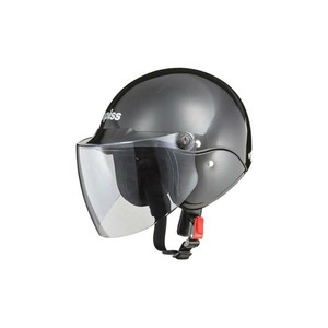 リード工業 apiss セミジェットヘルメット ブラック フリーサイズ AP-603