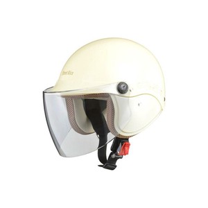 リード工業 Street Alice セミジェットヘルメット パールアイボリー QJ-3