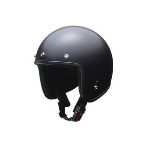 リード工業 LEAD GRENVER スモールジェットヘルメット ハーフマットブラック フリーサイズ
