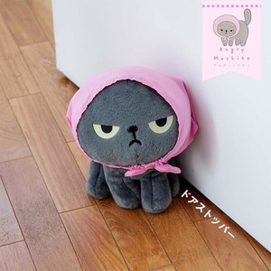 9/上再入荷予約 ブックエンド 猫 ねこ ギフト かわいい アングリーマチコ／ドアストッパー