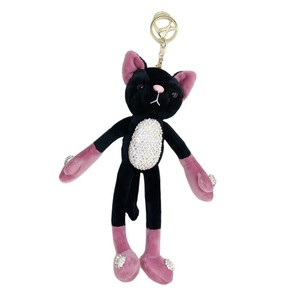 钥匙链 毛绒玩具 可爱 猫用品