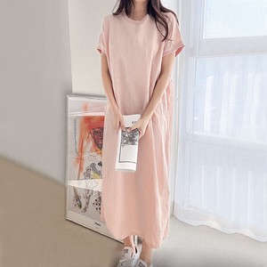 Casual Dress Plain Color