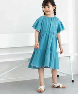 Kids' Casual Dress Color Palette Double Gauze
