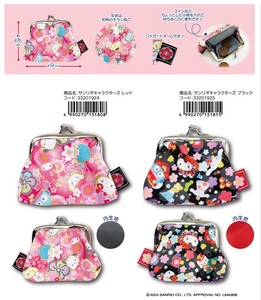 化妆包/收纳盒 Sanrio三丽鸥 和风图案 口金包