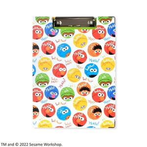 Sesame Street セサミストリート クリップボード マーブルホワイト&グリーン ST-ZSS0002