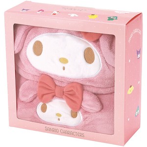 【公式】 吸水速乾 タオルギフトセット (ヘアドライタオル・バスポンチョ) 【マイメロディ】 スケーター