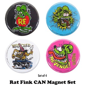 Magnet/Pin Set 4-pcs