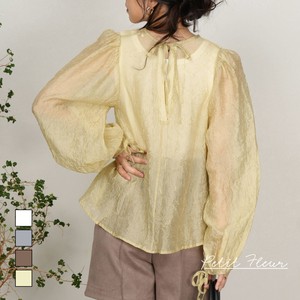 Button Shirt/Blouse Frilled Blouse NEW