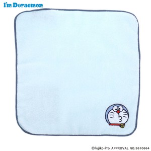 フラワーリング ハンドタオル(I'm Doraemon) ドラえもん LDR-T002-BL(ブルー)