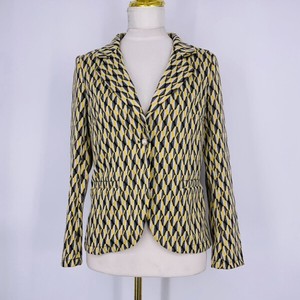 Jacket Stretch Printed Casual