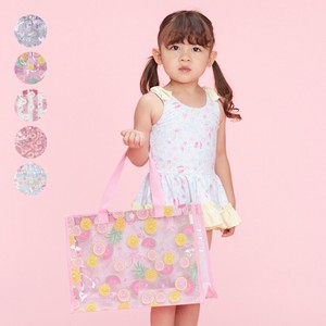 Bag Patterned All Over Ribbon Unicorn Flowers Fruits
