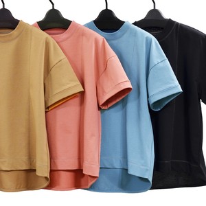 T-shirt Plainstitch Pullover Switching Made in Japan