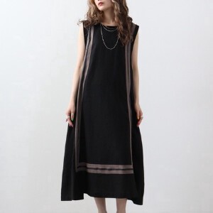 Casual Dress L One-piece Dress Switching