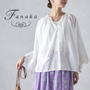 【SDギャザリング】【Fanaka2024SS新作】スカラップアイレット刺繍ふわっとブラウス