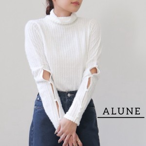 [SD Gathering] T-shirt Brushing Fabric Pullover High-Neck Tops Ladies