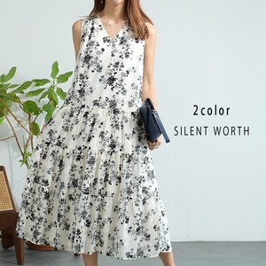 Casual Dress Floral Pattern One-piece Dress 【2024NEW】