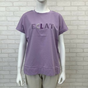 T-shirt Embroidered Cut-and-sew