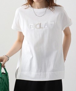 T-shirt Embroidered Cut-and-sew