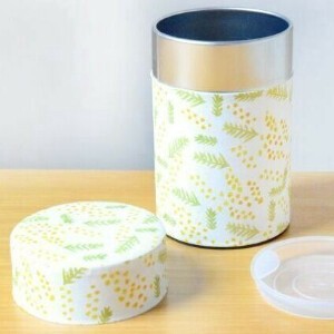 Storage Jar/Bag Small Tea Caddy Mimosa Made in Japan