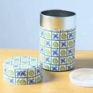 《日本製/Made in Japan》[定番アイテム]茶筒（小）-花絨毯
