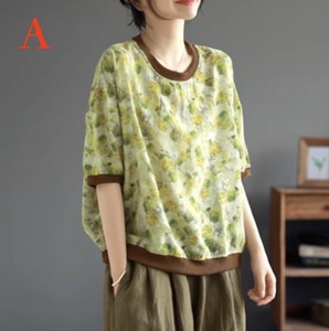 Tシャツ  花柄  レディースファッション           GK80.75.62#ZCHA3229