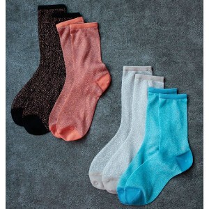 Crew Socks Socks Ladies' Sheer 2-pairs