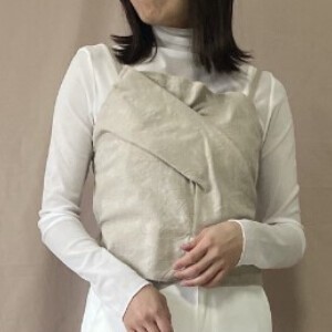 [SD Gathering] Camisole Shirring Cotton Bustier 2024 Spring/Summer