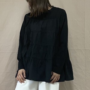 [SD Gathering] T 恤/上衣 针织衫 新款 2024年 不同材质 层叠造型 春夏 套衫