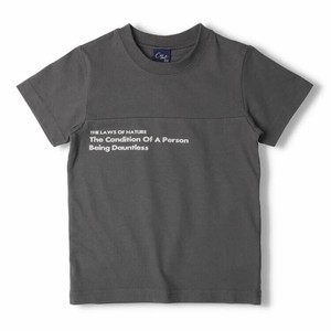 Kids' Short Sleeve T-shirt Pudding Simple